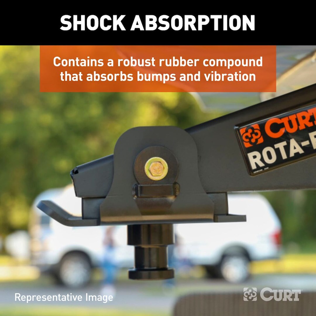Product of Lippert Components 176440 Rota-Flex King Pin 19000 Pound Fifth Wheel Trailer Hitch Pin Box 