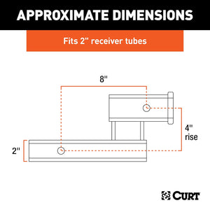 Curt 45798 Trailer Hitch Receiver Tube Adapter||45798_3008x1990_Ca.Jpg||86||c9345798||1679356