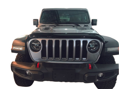 Product of TrailFX 8713H TFX Hood Protectors Low Raised Mount Bug Shield 