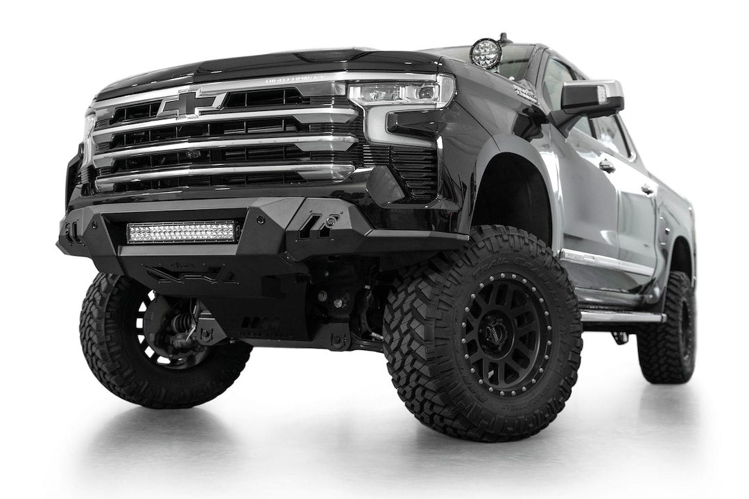 Product of Addictive Desert Designs F140300010103 Black Label Steel Powder Coated Bumper 