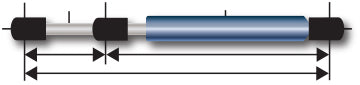 Product of Whitecap Industries G-8640c Hatch Lift Support
