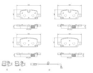 Brembo P10098 Brake Pad||p10098_R.Jpg||87||brmp10098||2091806