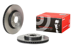 Product of Brembo 09D28011C02 Vented 1 Piece Brake Rotor 