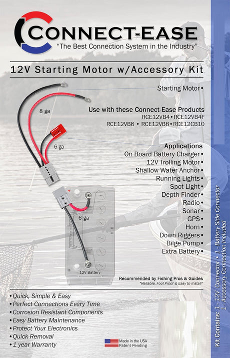Product of Connect-Ease Rce12vbm6k Battery Connection Harness