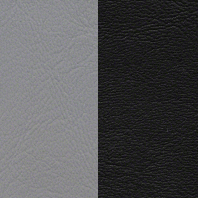 Product of Coverking CSCQ13HI7315 Custom Black/ Light Gray Premium Leatherette Seat Cover 