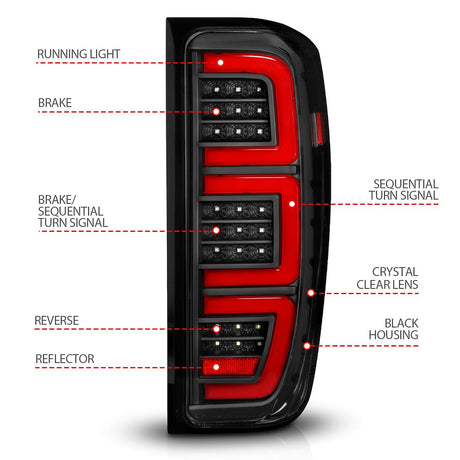 Product of ANZO USA 311457 Tail Light Assembly 