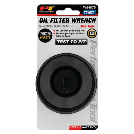Performance Tool W54075 Oil Filter Wrench||w54075_1.Jpg||86||ptlw54075||1597569