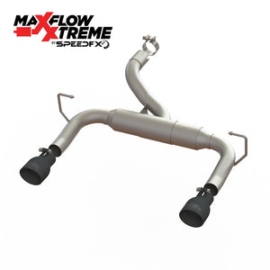 Product of SpeedFX 50601 MaxFlow Xtreme Axle Back System Single Exhaust System Kit 