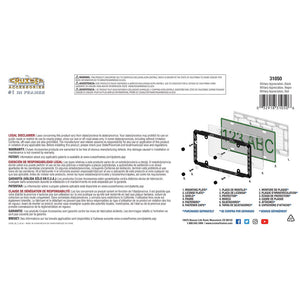 Product of Cruiser 31050 License Plate Frame