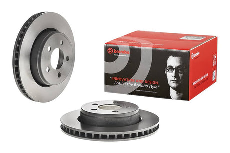 Product of Brembo 09C00411C02 Vented 1 Piece Brake Rotor 