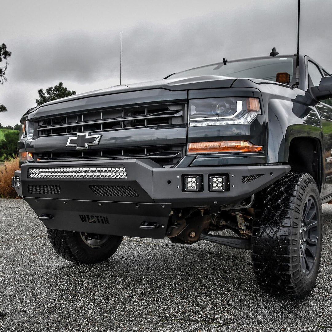 Product of Westin Automotive 58-41005 Pro-Mod Steel Textured Electro Coated Bumper 