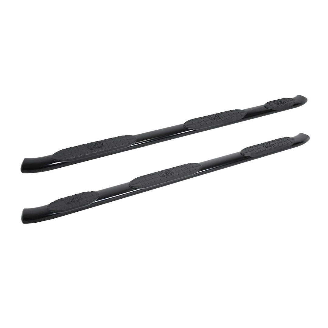 Product of Westin Automotive 21-534695 Black Powder Coated Oval Nerf Bar - Truck Wheel To Wheel 