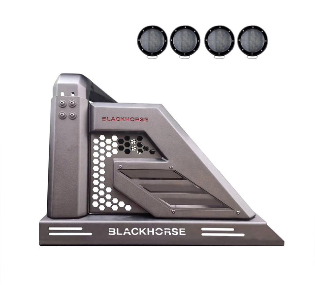 Product of Black Horse Offroad AR2-05B-PLFB  Truck Bed Bar 
