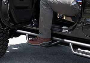 Product of N-Fab 321415622 RS Series Nerf Bar With Drop Down Steps 
