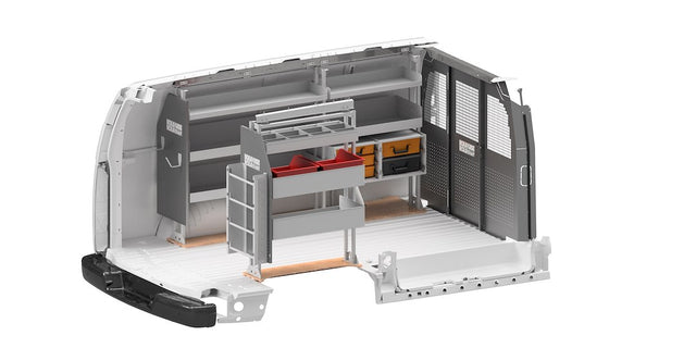 Product of Rolacase RSCGBCX19 Standard Gray Galvanized Steel Bulkhead Divider