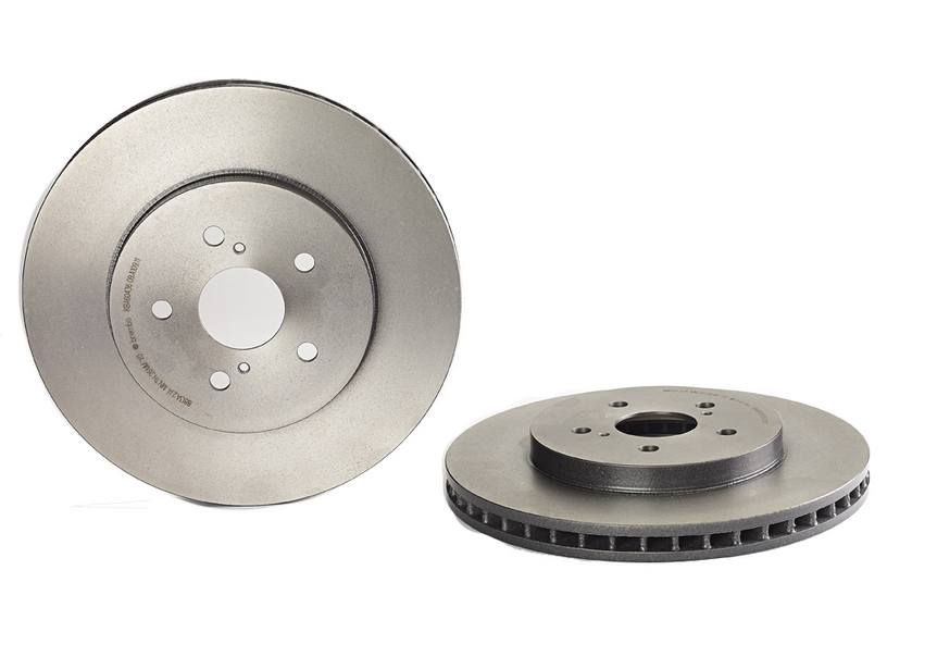 Product of Brembo 09A10911C02 Vented 1 Piece Brake Rotor 