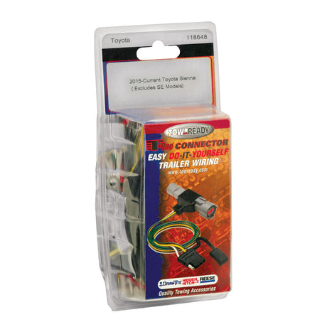 Product of Tekonsha 118648 Vehicle End 4 Flat Trailer Wiring Connector 