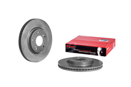 Product of Brembo 09B45911C02 Vented 1 Piece Brake Rotor 