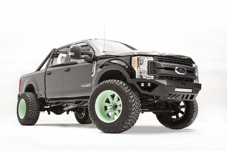 Product of Fab Fours FS17-V4151-1 Vengeance Steel Matte Powder Coated Bumper 