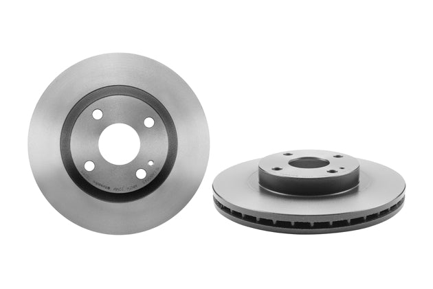 Product of Brembo 09782611C02 Vented 1 Piece Brake Rotor 
