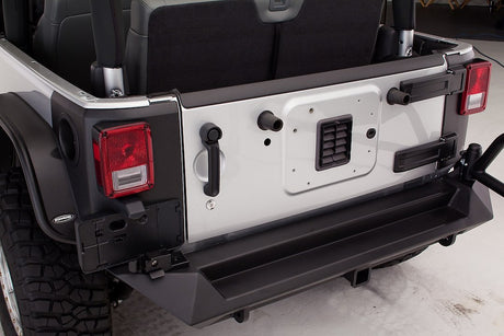 Product of Fab Fours JK07-Y1251-1 Premium Steel Matte Powder Coated Bumper 