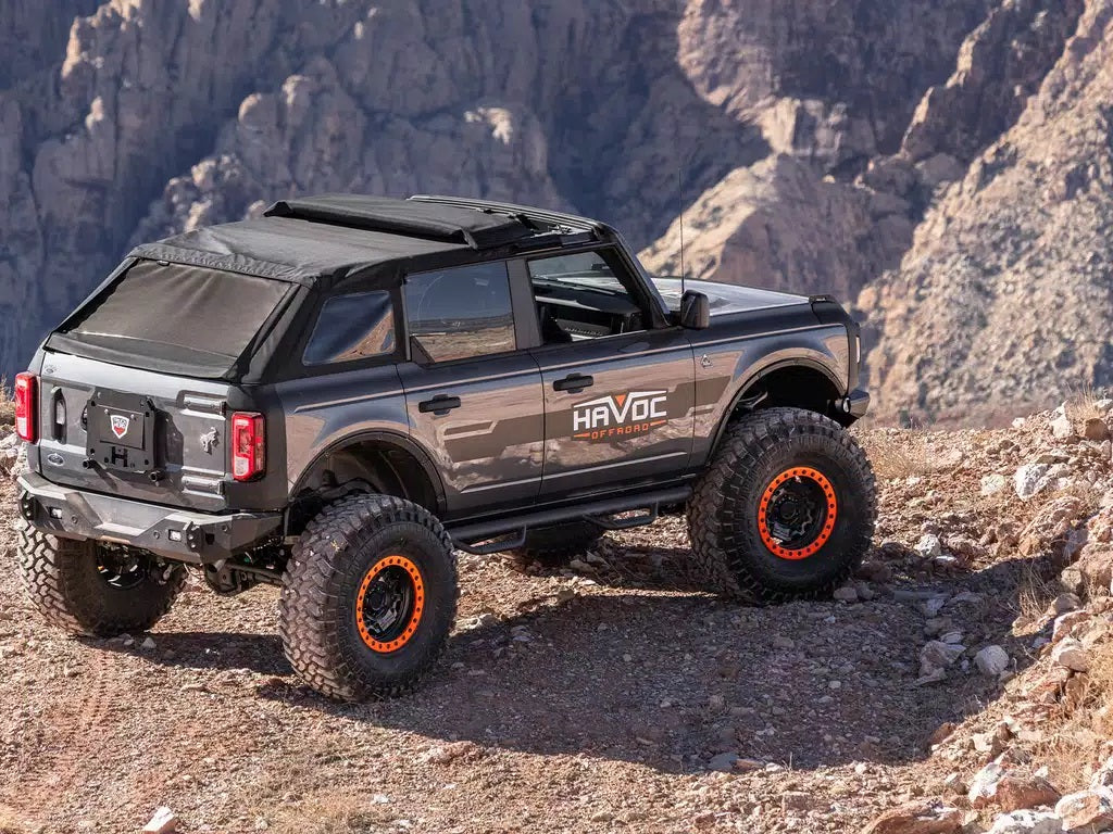 Product of Havoc Offroad HFB-06-003 HN2 Nerf Bar With Drop Down Steps 