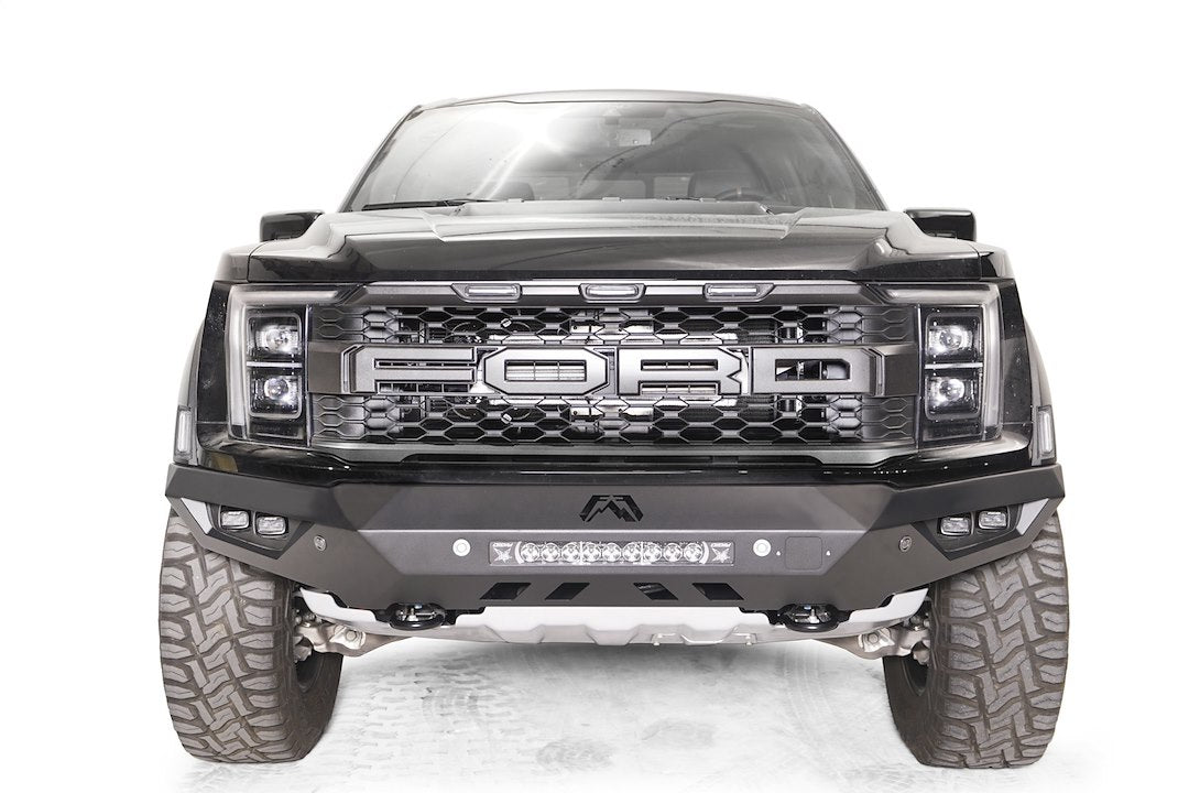 Product of Fab Fours FR21-D5351-1 Vengeance Steel Matte Powder Coated Bumper 