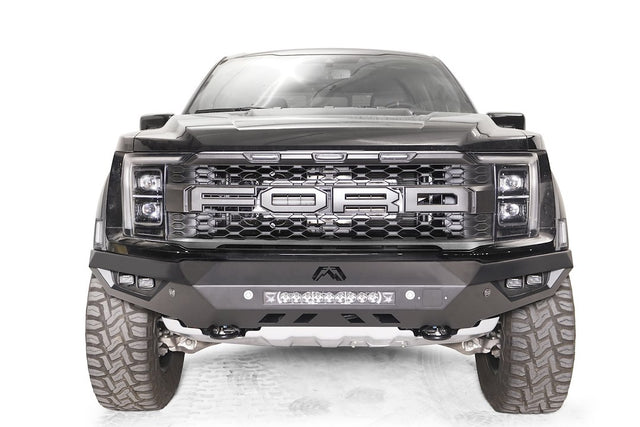 Product of Fab Fours FR21-D5351-1 Vengeance Steel Matte Powder Coated Bumper 