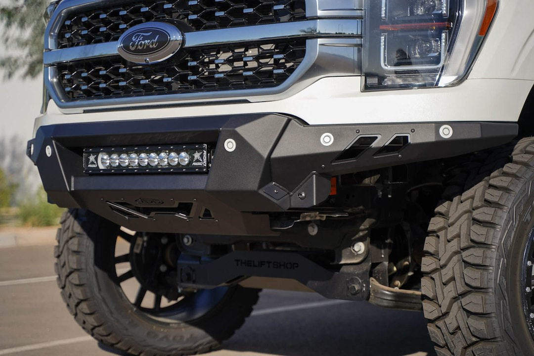 Product of Addictive Desert Designs F190300010103 Black Label Steel Powder Coated Bumper 