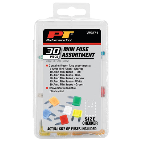 Performance Tool W5371 Fuse Assortment||w5371_2.Jpg||86||ptlw5371||1261795