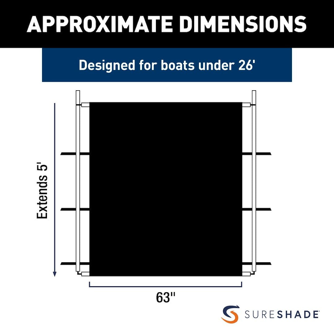 Taylor Made 2021026251 Boat T-Top Shade Extension||2021026251_1.Jpg||86||t4v2021026251||1165671