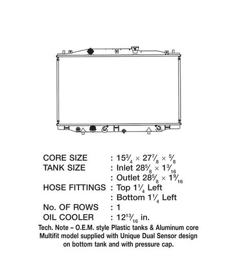 Product of Csf 3185 Radiator