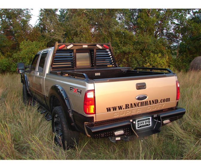 Product of Ranch Hand BBF080BLSL Legend Steel Matte Powder Coated Bumper 