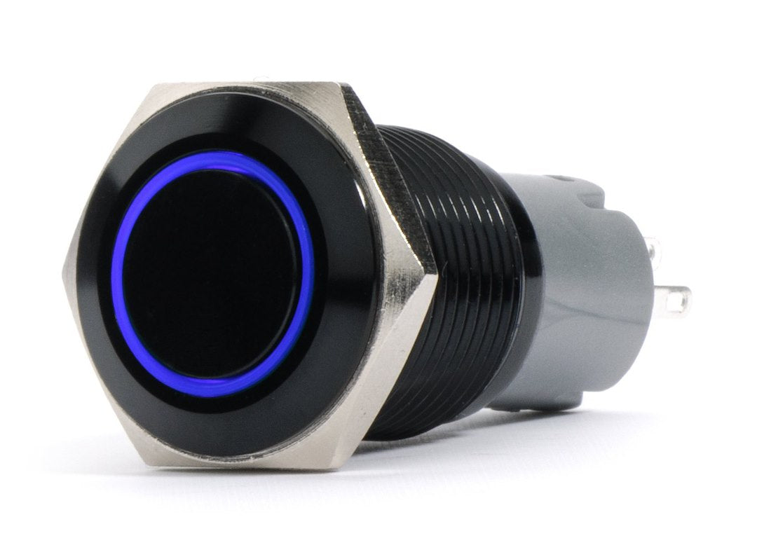 Race Sport Lighting Rs-B19mm-Ledb Push Button Switch||||85||rslb19mmledb||1916686