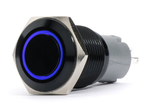 Race Sport Lighting Rs-B19mm-Ledb Push Button Switch||||85||rslb19mmledb||1916686