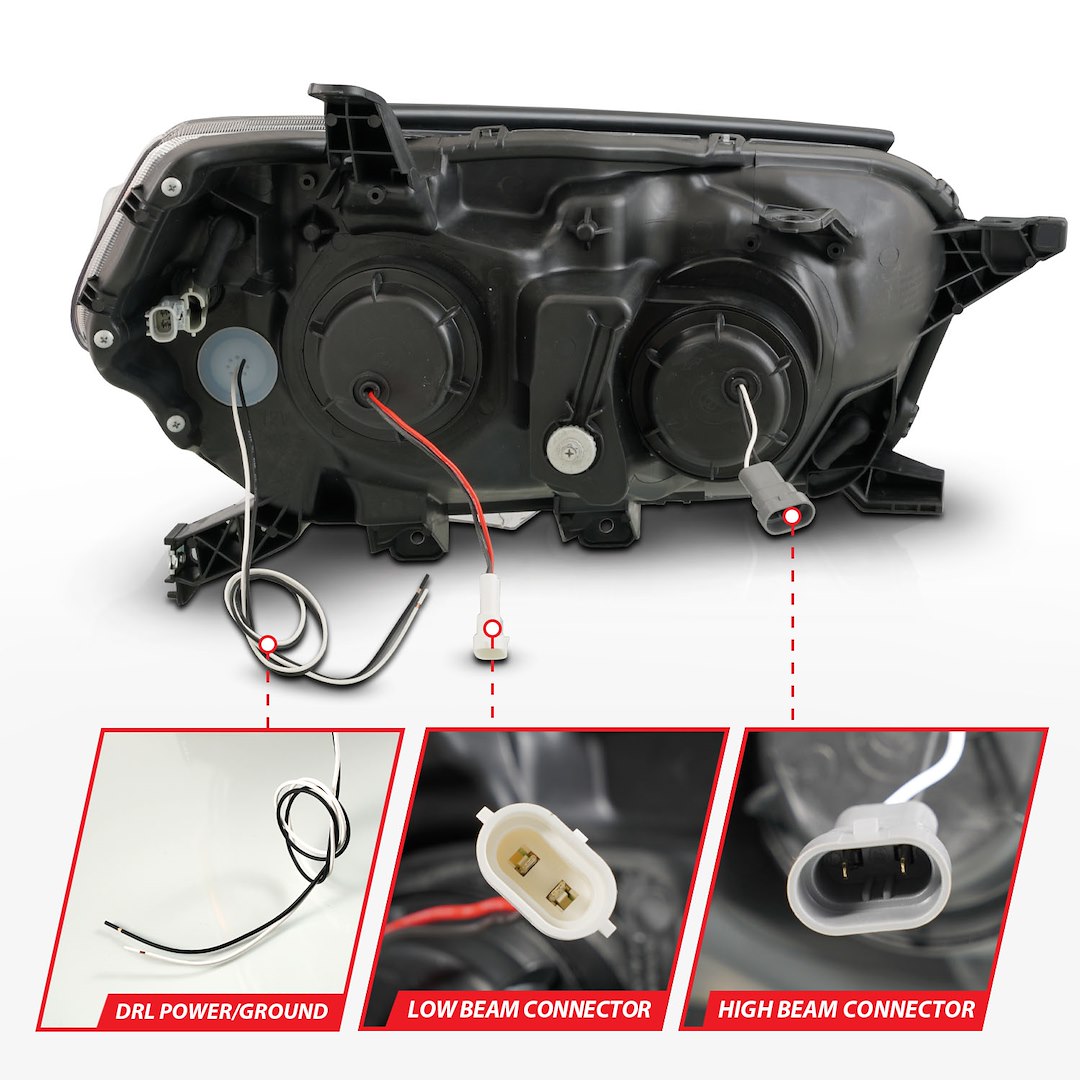 Product of Anzo Usa 111602 Headlight Assembly
