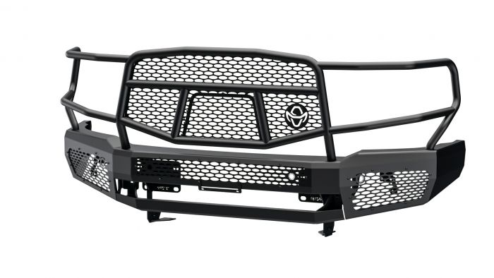 Product of Ranch Hand MFC151BM1 Midnight Series Steel Matte Powder Coated Bumper 
