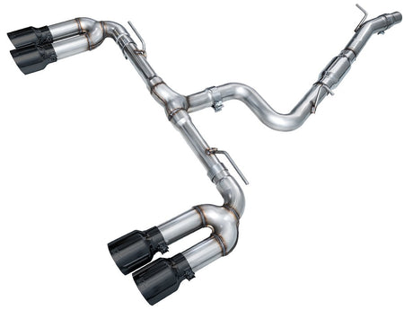Product of AWE Tuning 3020-43897 Track Edition Cat-Back System Exhaust System Kit 