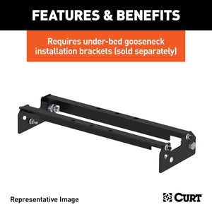 Curt 61052 Gooseneck Trailer Hitch||61052_3008x1990_Ff.Jpg||91||c9361052||938409