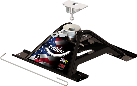 Product of PullRite 2600 Fixed 20000 Pound 2-Way Fifth Wheel Trailer Hitch 