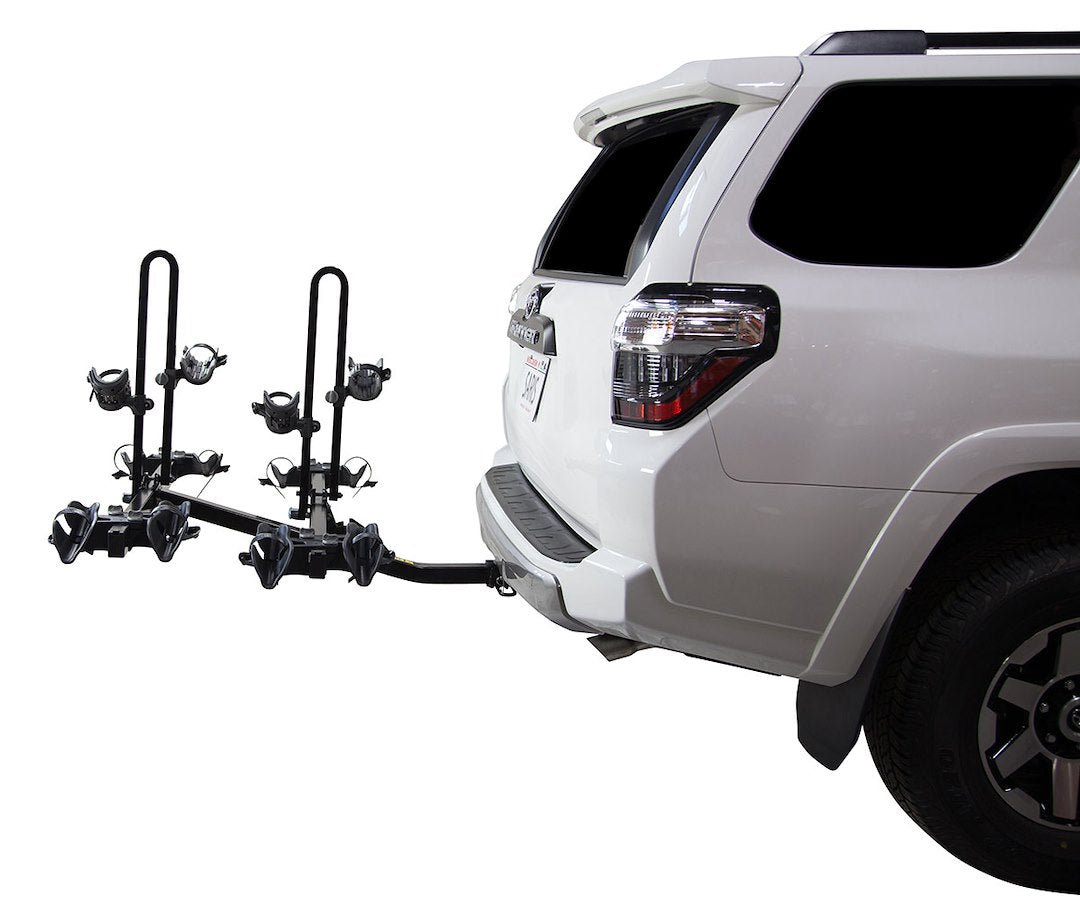 Product of Saris 4414B 4 Bikes Bike Tire Clamp Bike Rack - Receiver Hitch Mount No 