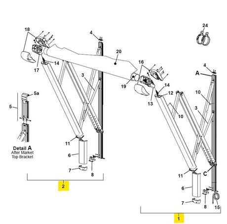 Product of Carefree RV VX2550HW Electric Awning Arm 