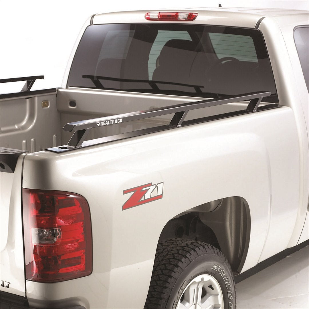 Product of BackRack 65520 Black Powder Coated Rectangular Tube Bed Side Rail 