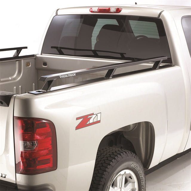 Product of BackRack 65520 Black Powder Coated Rectangular Tube Bed Side Rail 