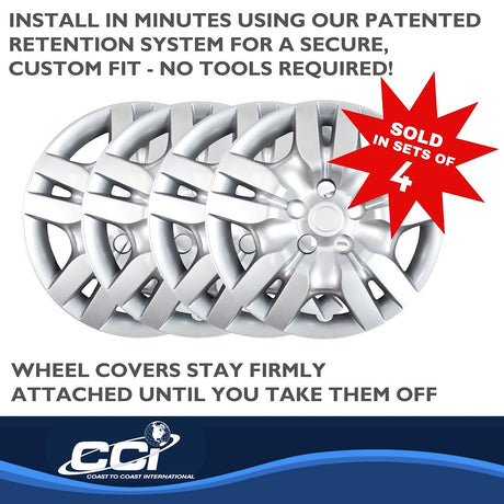 Product of Coast To Coast IWC45516S Silver Set Of 4 