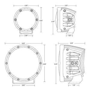 Rigid Lighting 36115 Driving/ Fog Light||||87||r2g36115||2025913