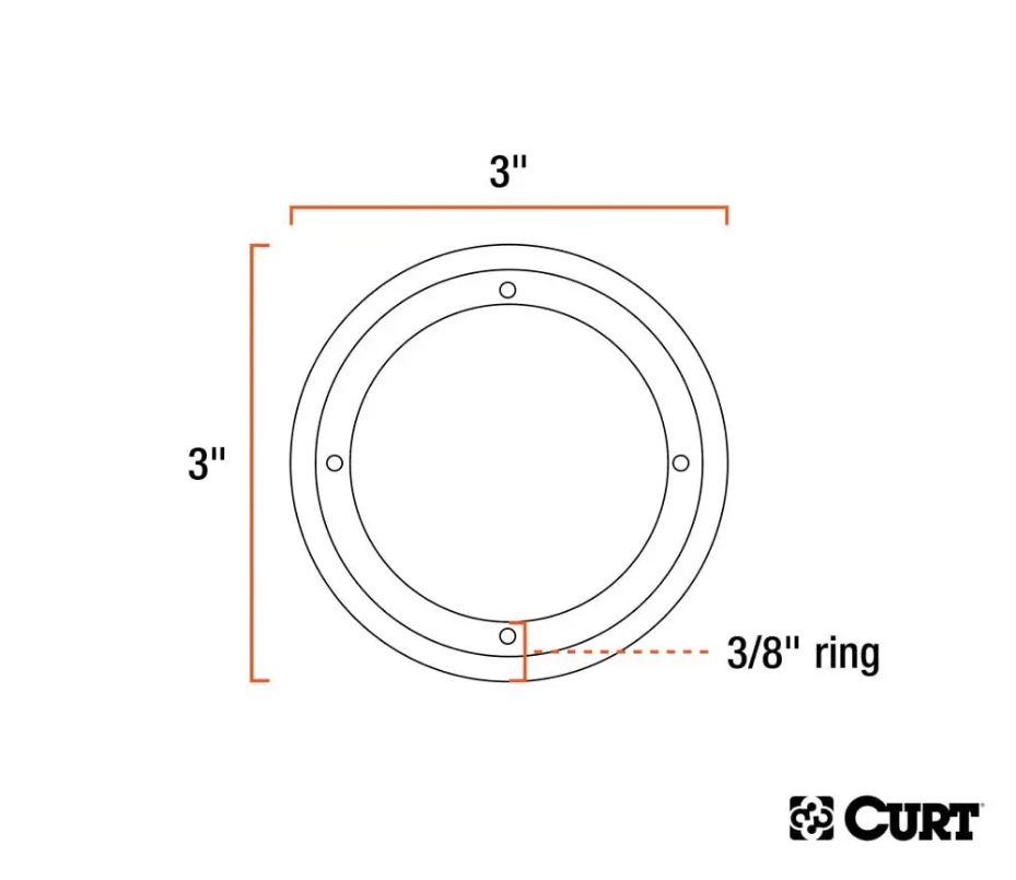 Curt 83720 Tie Down Anchor Plate||83720_3.Png||88||c9383720||2358946