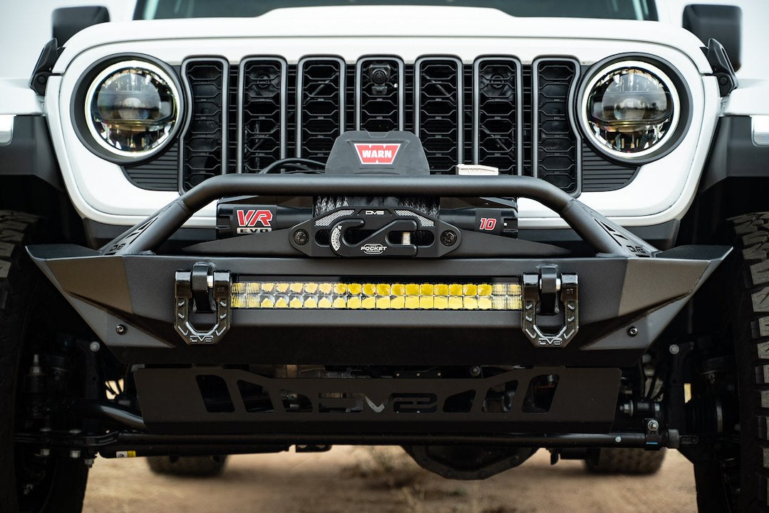 Product of DV8 Offroad FBJL-11 FS-1 Series Steel Powder Coated Bumper 