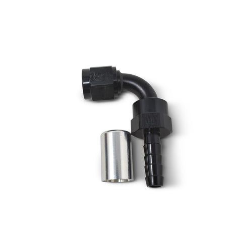 Product of Russell Automotive ProClassic 610543 Hose Barb 1/2 Inch (-8 AN) Black/ Silver 