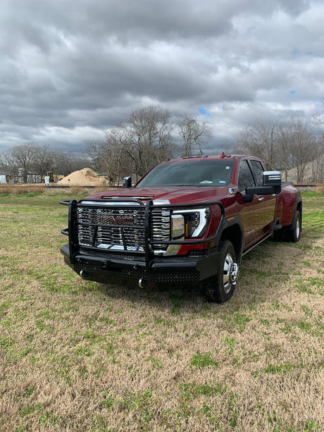 Product of Tough Country Products TFR2524G Traditional Steel Gloss Powder Coated Bumper 